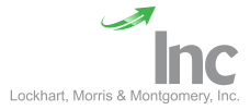 Lockhart, Morris, Montgomery, Inc. Logo